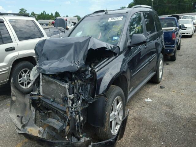 2CNDL63F766199796 - 2006 CHEVROLET EQUINOX LT BLACK photo 2