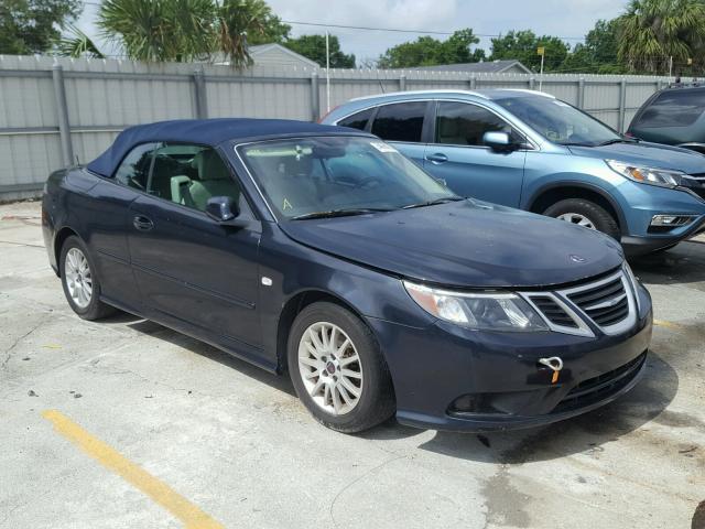 YS3FB79Y786010709 - 2008 SAAB 9-3 2.0T BLUE photo 1