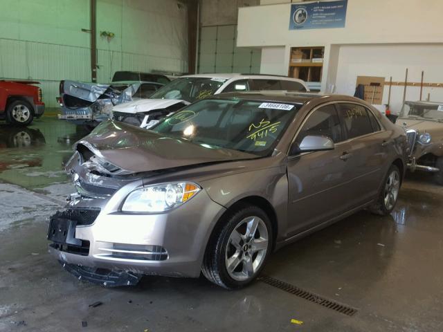 1G1ZC5EB6AF289415 - 2010 CHEVROLET MALIBU 1LT 棕色 照片 2