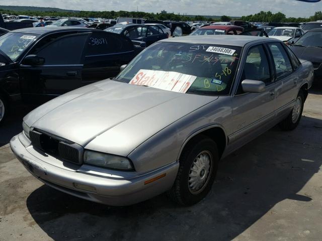 2G4WB52KXT1445950 - 1996 BUICK REGAL CUST SILVER photo 2