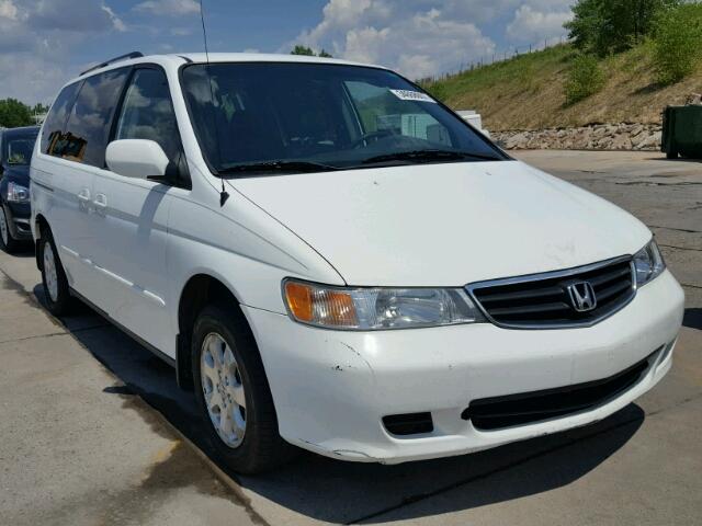 5FNRL18093B005700 - 2003 HONDA ODYSSEY WHITE photo 1