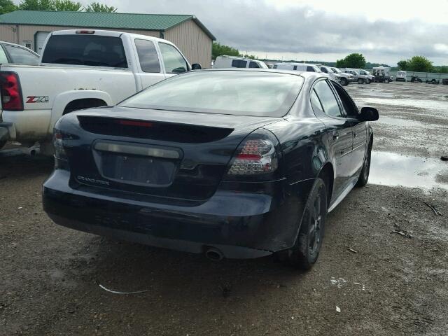 2G2WP552981101877 - 2008 PONTIAC GRAND PRIX BLACK photo 4