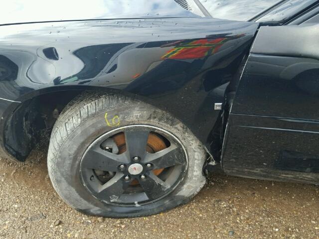 2G2WP552981101877 - 2008 PONTIAC GRAND PRIX BLACK photo 9