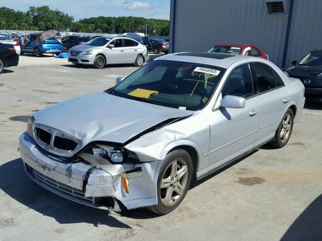 1LNHM86S8YY934804 - 2000 LINCOLN LS SILVER photo 2