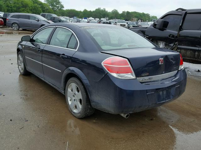 1G8ZS57N97F274511 - 2007 SATURN AURA XE BLUE photo 3