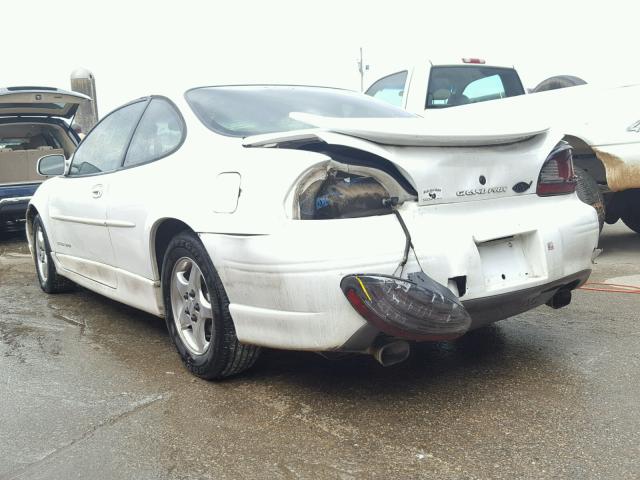 1G2WP12K2VF207413 - 1997 PONTIAC GRAND PRIX Білий фото 3