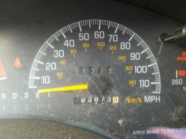 1G2WP12K2VF207413 - 1997 PONTIAC GRAND PRIX Білий фото 8