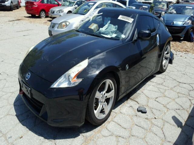 JN1AZ44E39M406371 - 2009 NISSAN 370Z BLACK photo 2