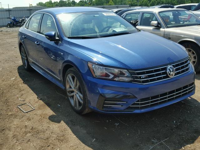 1VWDT7A39HC013153 - 2017 VOLKSWAGEN PASSAT R-L BLUE photo 1