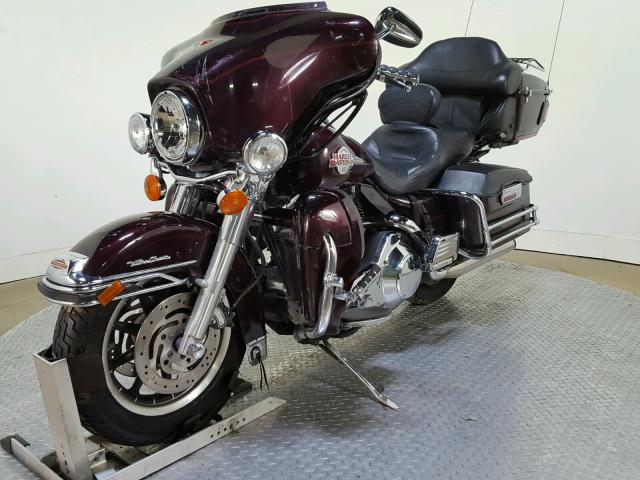 1HD1FCW166Y711845 - 2006 HARLEY-DAVIDSON FLHTCUI MAROON photo 4