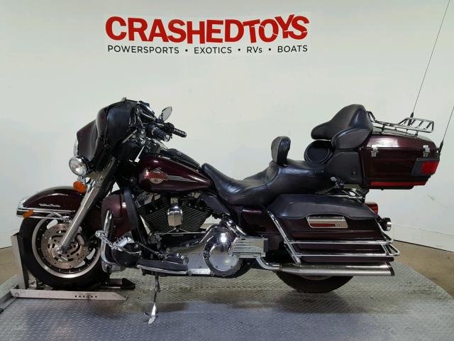 1HD1FCW166Y711845 - 2006 HARLEY-DAVIDSON FLHTCUI MAROON photo 5