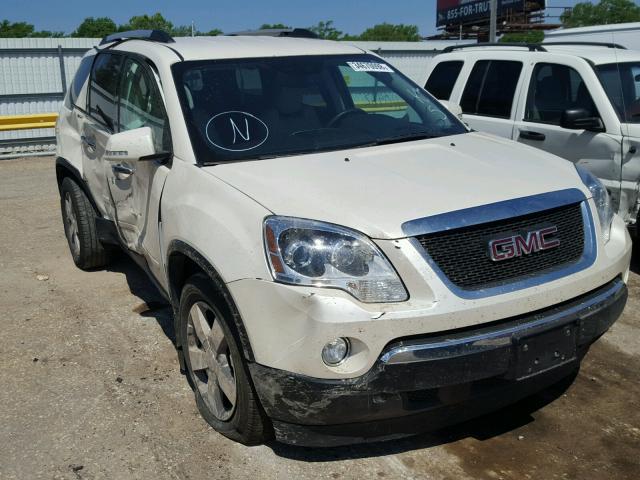 1GKKVSED7BJ111938 - 2011 GMC ACADIA SLT 白色 照片 1