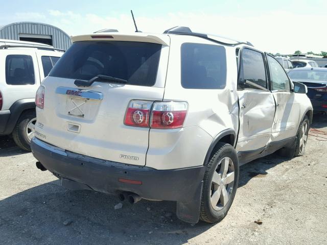 1GKKVSED7BJ111938 - 2011 GMC ACADIA SLT 白色 照片 4