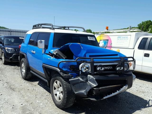 JTEBU11F070099995 - 2007 TOYOTA FJ CRUISER BLUE photo 1