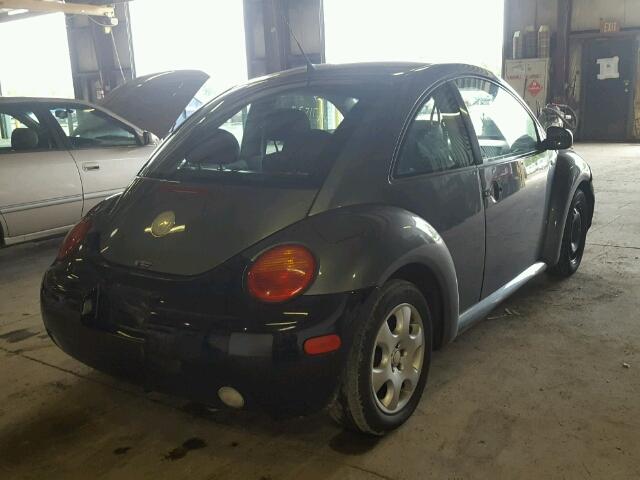3VWCK21C03M407794 - 2003 VOLKSWAGEN NEW BEETLE GRAY photo 4