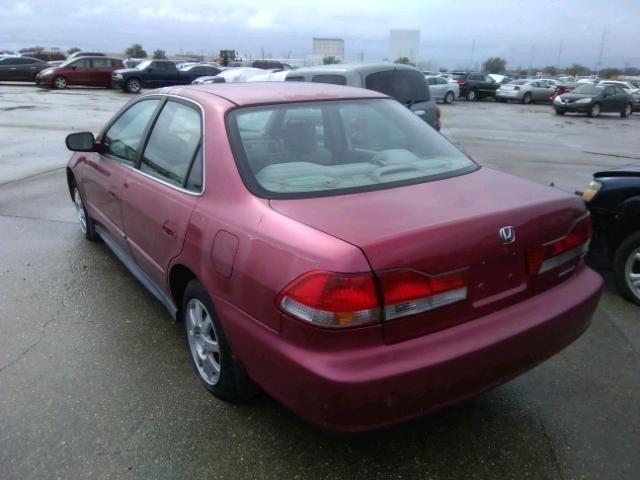 1HGCG567X2A068024 - 2002 HONDA ACCORD SE MAROON photo 3