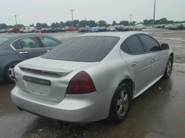 2G2WS542451265937 - 2005 PONTIAC GRAND PRIX ვერცხლისფერი ფოტო 4