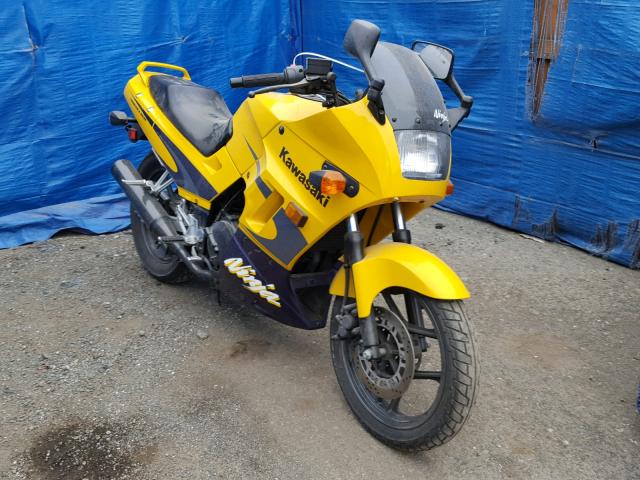 JKAEXMF133A097647 - 2003 KAWASAKI EX250 F YELLOW photo 1