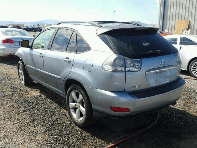 JTJGA31U350047641 - 2005 LEXUS RX BLUE photo 3