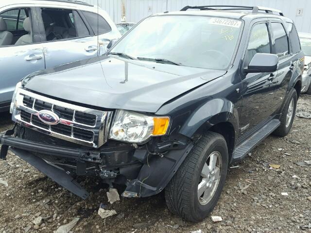 1FMCU94118KC66504 - 2008 FORD ESCAPE LIM GRAY photo 2