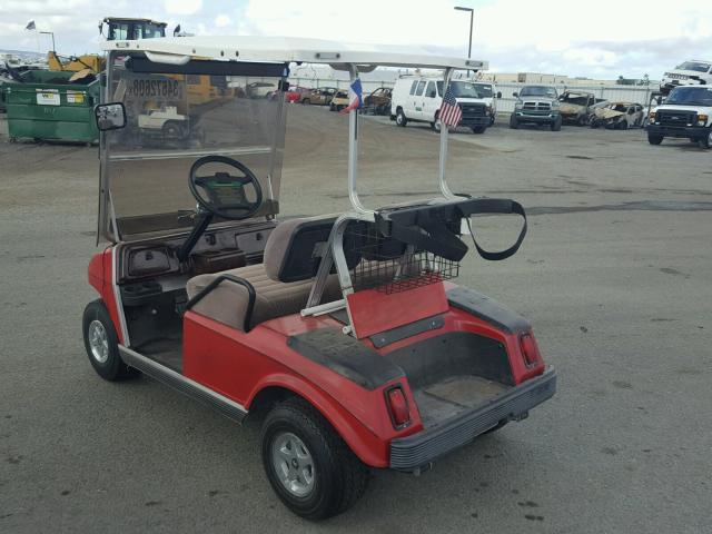 N0V1N4V41L48LE - 2000 CLUB GOLF CART RED photo 3