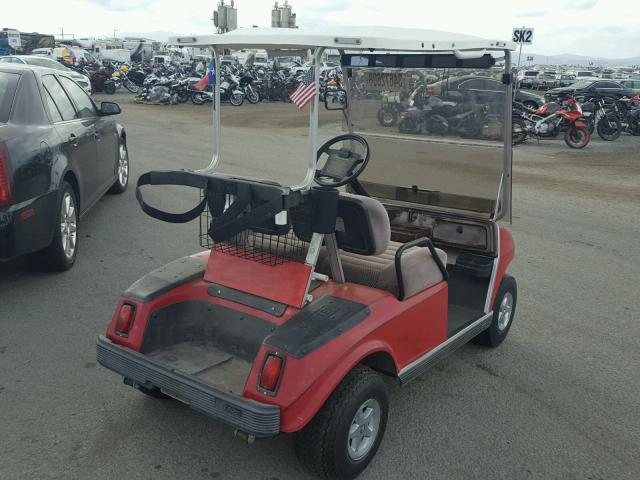 N0V1N4V41L48LE - 2000 CLUB GOLF CART RED photo 4