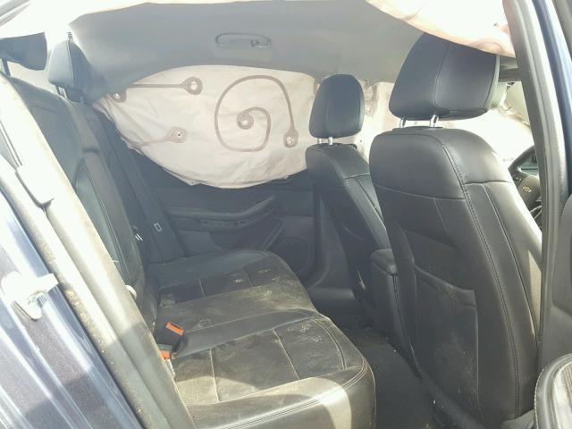 1G11H5SL1EF301312 - 2014 CHEVROLET MALIBU LTZ 蓝色 照片 6