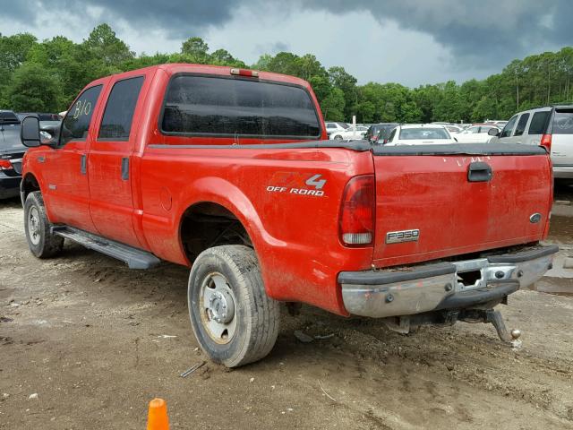 1FTWW31P96EB29680 - 2006 FORD F350 SRW S RED photo 3