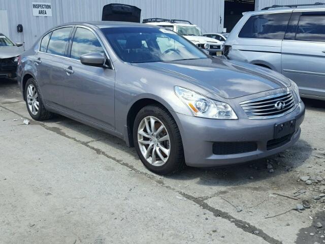 JNKCV61F39M356838 - 2009 INFINITI G37 GRAY photo 1