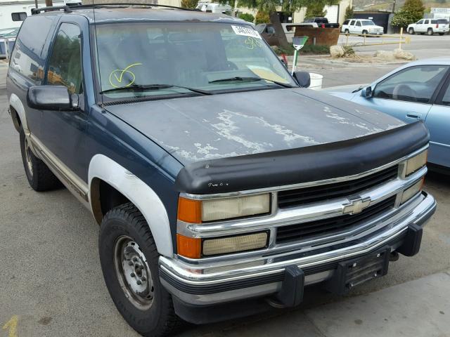 1GNEK18K4RJ317712 - 1994 CHEVROLET BLAZER K15 BLUE photo 1