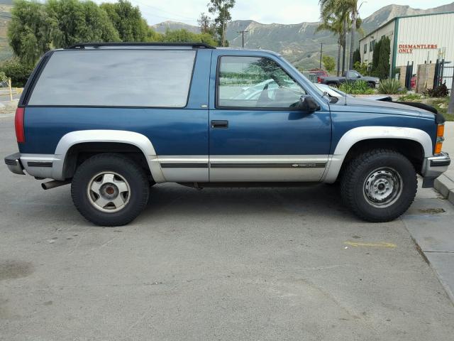 1GNEK18K4RJ317712 - 1994 CHEVROLET BLAZER K15 BLUE photo 10