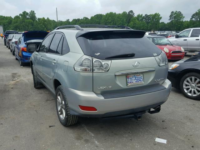 JTJGW31U360003853 - 2006 LEXUS RX 400 BLUE photo 3