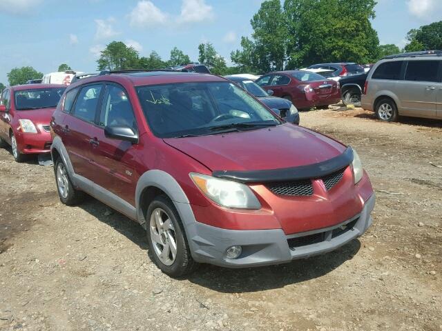 5Y2SM62804Z441261 - 2004 PONTIAC VIBE RED photo 1