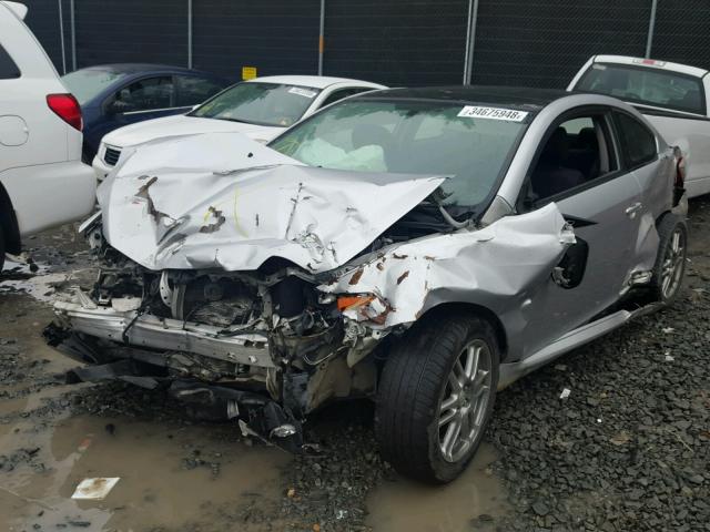 JTKDE177960114821 - 2006 TOYOTA SCION TC 银色 照片 2