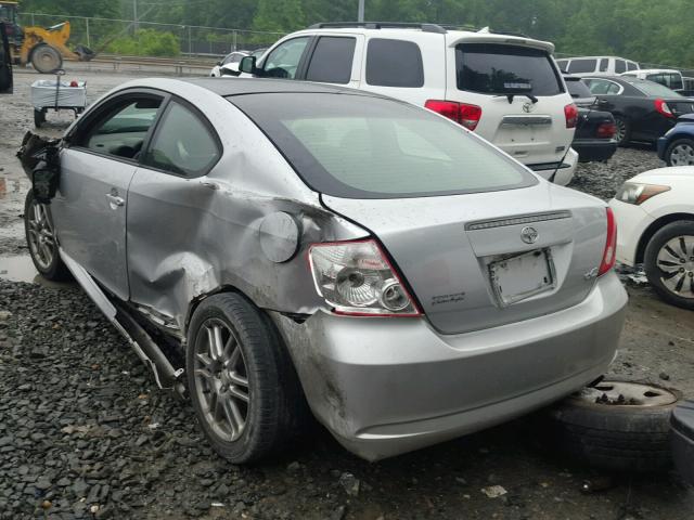JTKDE177960114821 - 2006 TOYOTA SCION TC 银色 照片 3