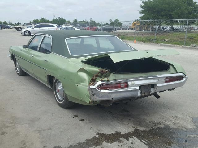 252690P230257 - 1970 PONTIAC CATALINA GREEN photo 3