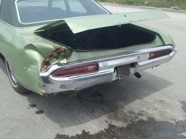 252690P230257 - 1970 PONTIAC CATALINA GREEN photo 9