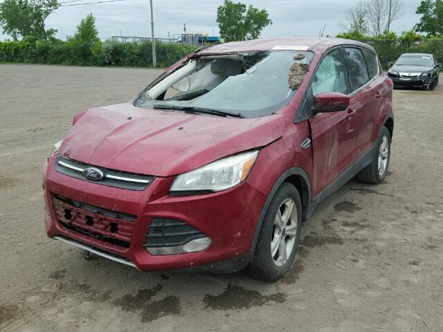 1FMCU0GX3DUB72828 - 2013 FORD ESCAPE RED photo 2