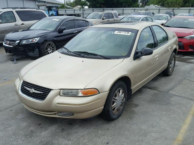 1C3EJ56H3YN229286 - 2000 CHRYSLER CIRRUS LXI TAN photo 2