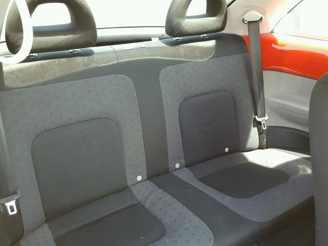 3VWBK21C42M434457 - 2002 VOLKSWAGEN NEW BEETLE წითელი ფოტო 6