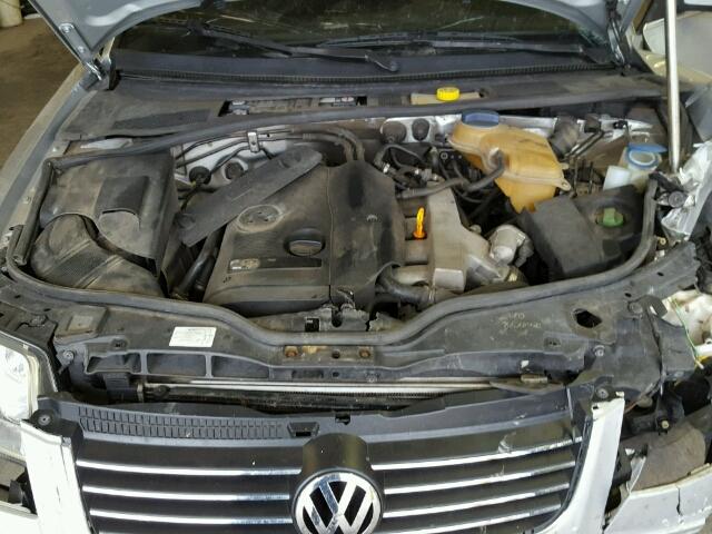 WVWPD63B32P364832 - 2002 VOLKSWAGEN PASSAT GLS SILVER photo 7