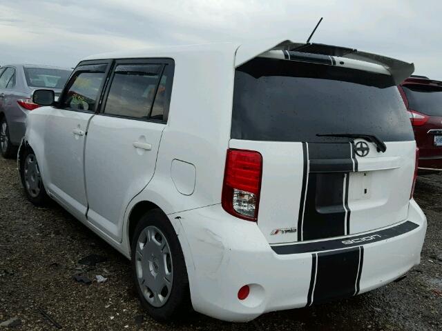 JTLZE4FE5B1130540 - 2011 TOYOTA SCION XB WHITE photo 3