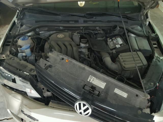 3VW2K7AJXDM269707 - 2013 VOLKSWAGEN JETTA BASE 米色 照片 7