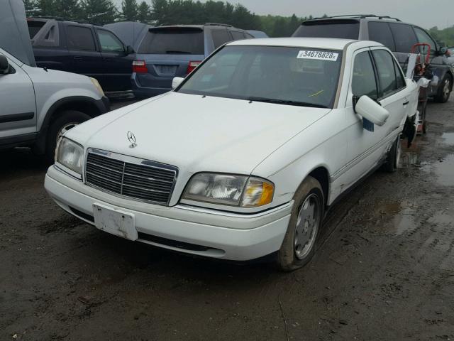 WDBHA22E0SF286189 - 1995 MERCEDES-BENZ C 220 WHITE photo 2