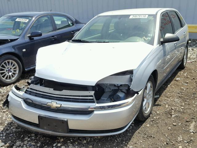 1G1ZT628X5F182534 - 2005 CHEVROLET MALIBU MAX 银色 照片 2