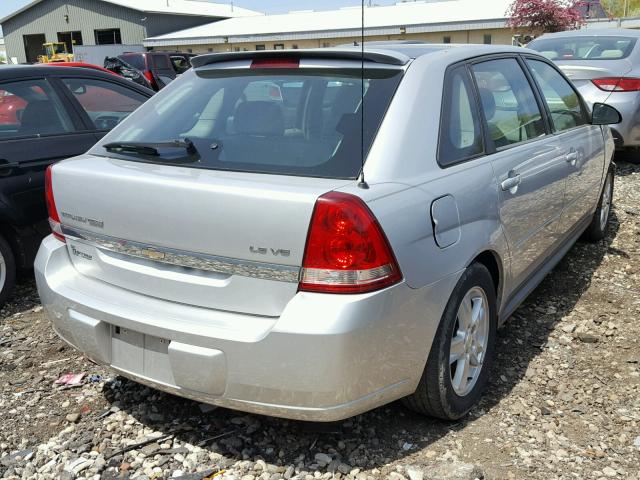 1G1ZT628X5F182534 - 2005 CHEVROLET MALIBU MAX 银色 照片 4