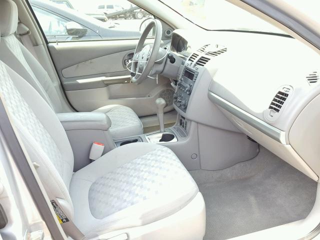 1G1ZT628X5F182534 - 2005 CHEVROLET MALIBU MAX 银色 照片 5