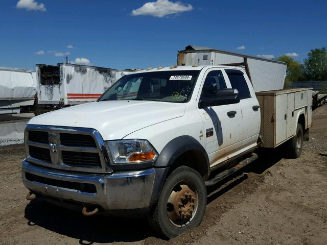 3D6WU6CL5BG502728 - 2011 DODGE RAM 4500 S WHITE photo 2