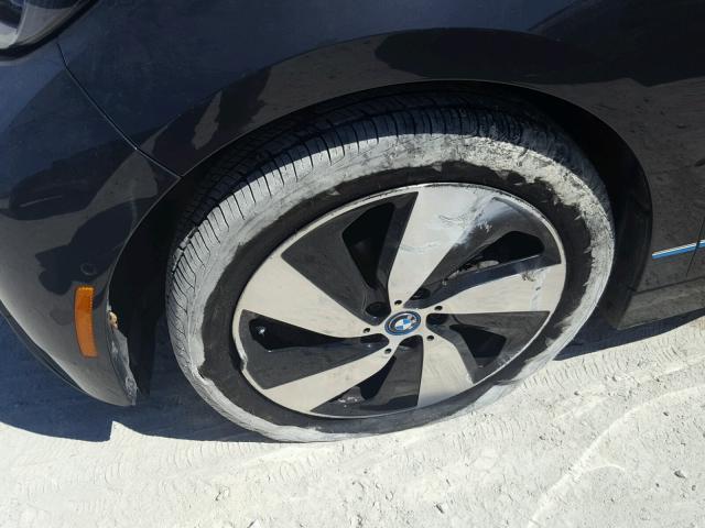 WBY1Z4C55EV277535 - 2014 BMW I3 REX BLACK photo 9