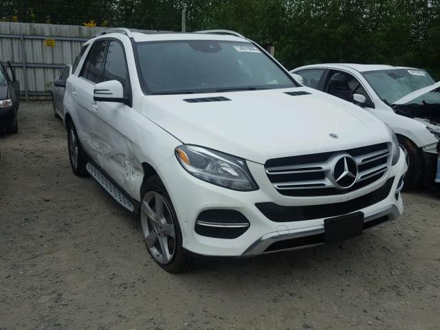 4JGDA5HBXJB105292 - 2018 MERCEDES-BENZ GLE 350 4M WHITE photo 1